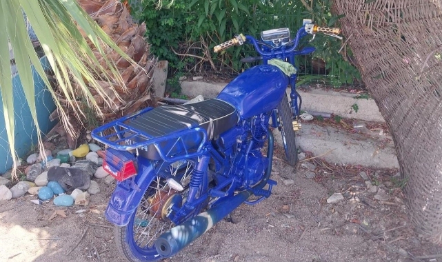 Gasp edilen motosiklet bulundu