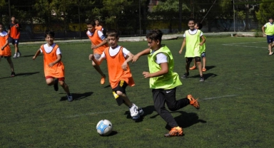 Geleceğin futbolcuları Çine'de yetişiyor