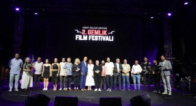 Gemlik Film Festivali'nde ödül töreni