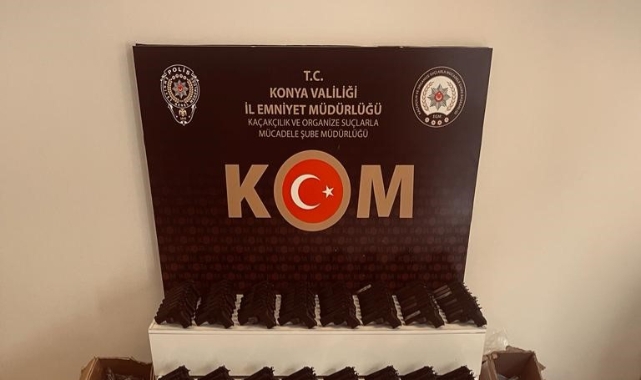 Güneydoğu'ya silah kaçıran tır Konya'da yakalandı