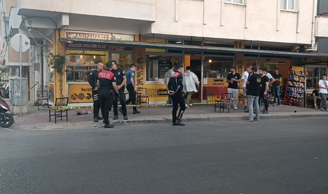 Hamile kadını darp eden şahsın iş yerine silahlı saldırı