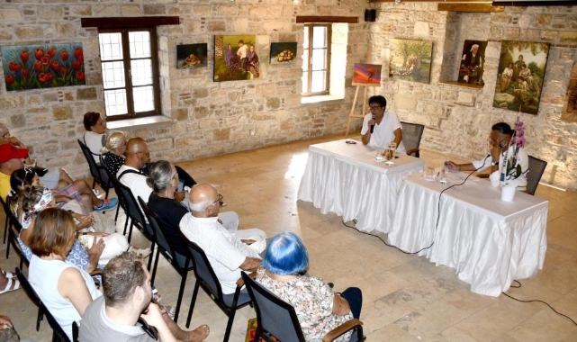İbramaki Sanat Galerisi Oyuncu Uygur’u ağırladı