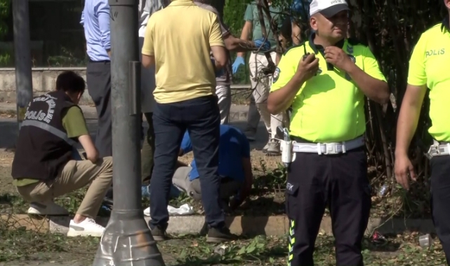 İl Göç İdaresi önünde şüpheli çanta paniği