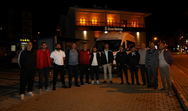 İnegöl Belediyesi'nden sel bölgesine destek