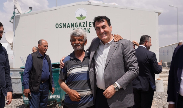 İslahiye Osmangazi Evleri’nde çalışmalar tam gaz