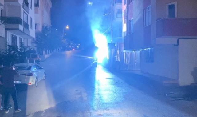 İstanbul'da elektrik panosu patladı