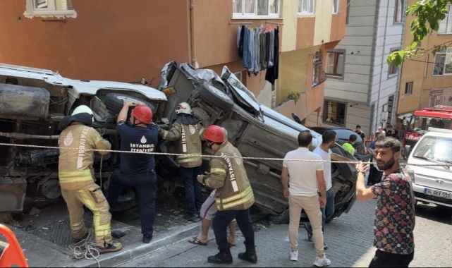 İstanbul’da kamyonet dehşeti