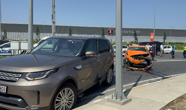 İstanbul Havalimanı’nda korkutan kaza