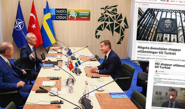İsveç'te teröristlerin iadesi durduruldu