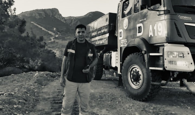 İzmir orman yangınında yaralanan arazi şoförü şehit oldu