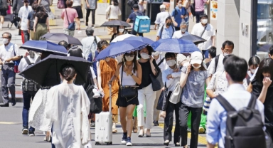 Japonya'da ölümcül sıcak hava!