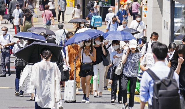 Japonya'da ölümcül sıcak hava!
