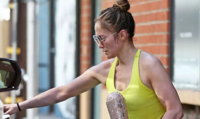 Jennifer Lopez'in gergin anları!