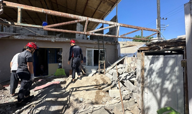 Kahramanmaraş'ta balkon çöktü: 1 ölü, 2 yaralı