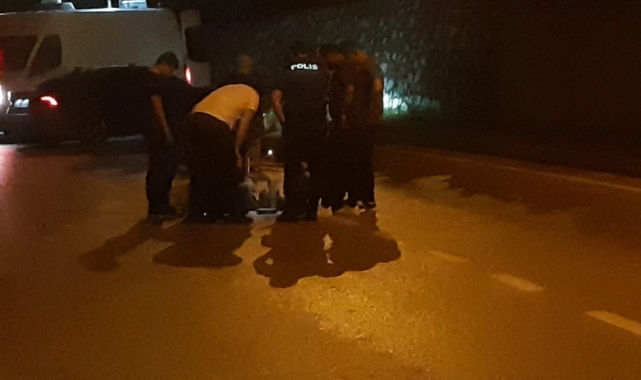 Kaldırıma bırakılan cisim polisi harekete geçirdi