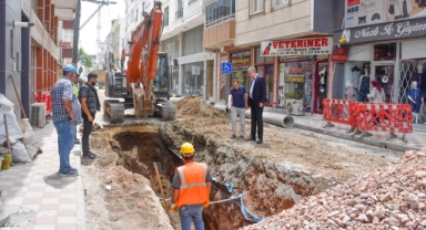 Karacabey'de altyapı çalışmaları hız kesmiyor