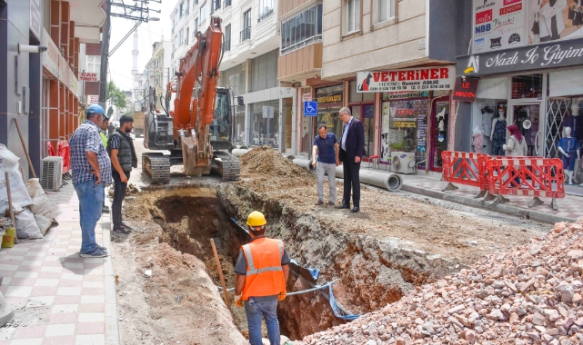 Karacabey'de altyapı çalışmaları hız kesmiyor