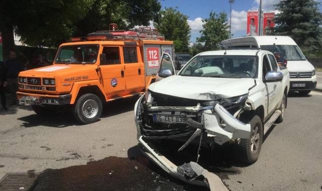 Kars’ta trafik kazası: 5 yaralı