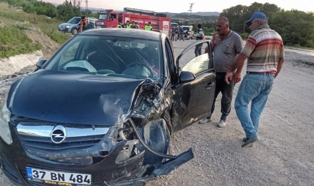 Kastamonu'da trafik kazası: 10 yaralı
