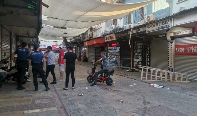 Klima montajında akıma kapılarak can verdi