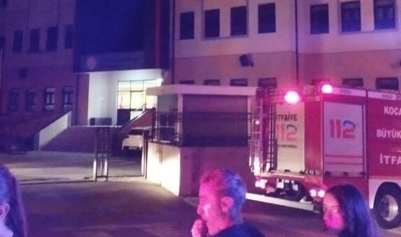 Kocaeli'de yangın ihbarı asılsız çıktı