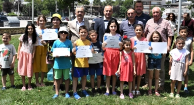 Kulaçları atıp sertifikaları kaptılar