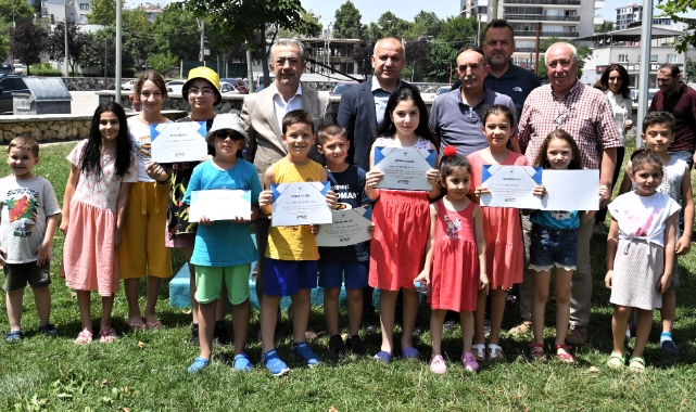 Kulaçları atıp sertifikaları kaptılar