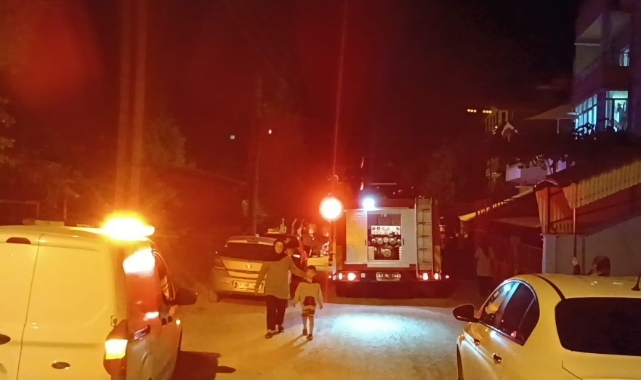 Kütahya'da korkutan yangın
