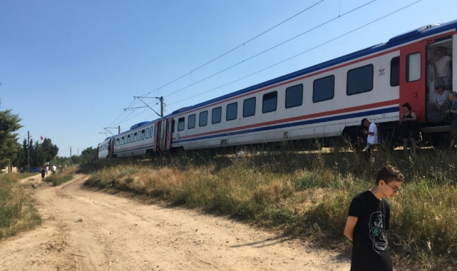 Lüleburgaz’da yolcu treni arıza yaptı