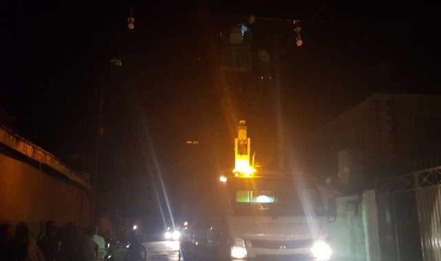 Maganda kurşunu mahalleyi karanlığa gömdü