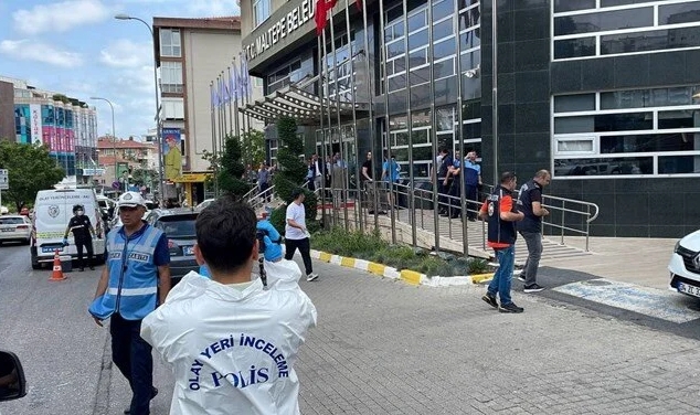 Maltepe Belediyesi'ne silahlı saldırı