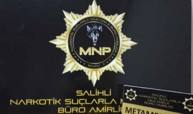 Manisa'da durdurulan araçta uyuşturucu bulundu