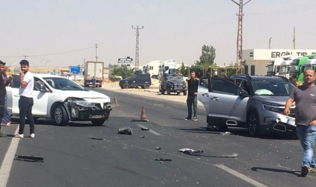 Mardin'de trafik kazası: 3 yaralı