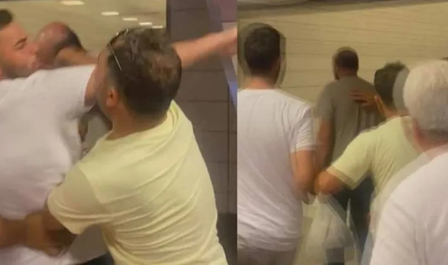 Marmaray ve metro tacizlerine yolculardan dayak
