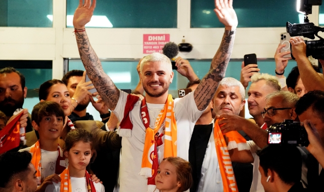 Mauro Icardi, İstanbul’a geldi