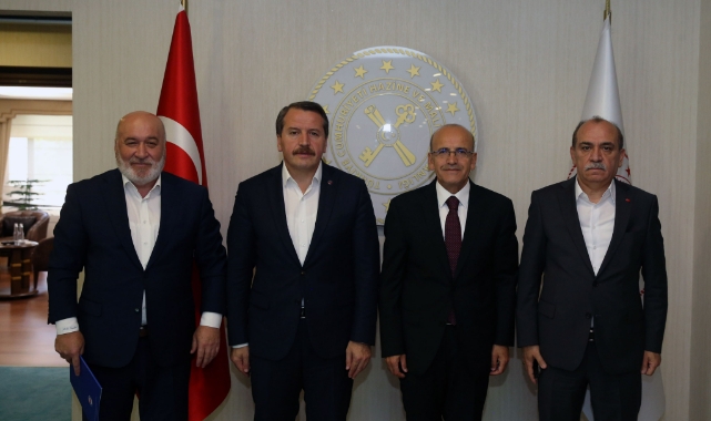 Memur-Sen'den Bakan Şimşek'e ziyaret