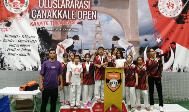 Menteşe Belediyespor Karate takımından 6 madalya