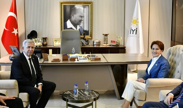 Meral Akşener ile Mansur Yavaş görüştü