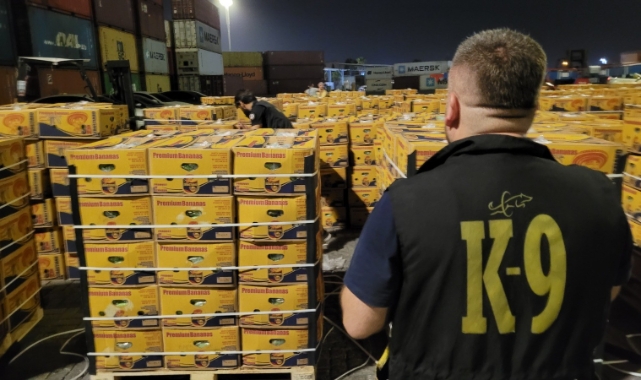 Mersin Limanı'nda 11 kilogram uyuşturucu ele geçirildi