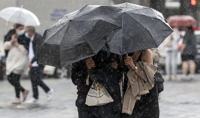 Meteoroloji Genel Müdürlüğü il il uyardı: Kuvvetli yağış ve rüzgara dikkat!