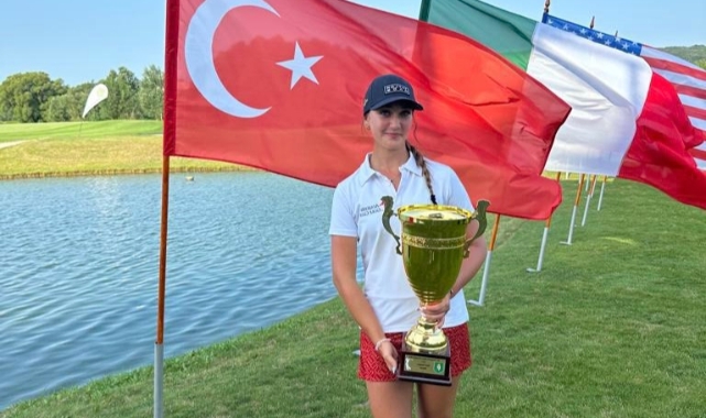 Milli golfçü Deniz Sapmaz, şampiyon oldu
