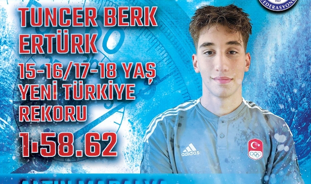 Milli yüzücü Ertürk, EYOF'ta altın madalyanın sahibi oldu
