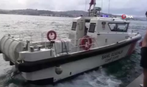 Motosikletli denize uçtu