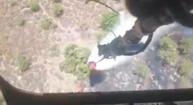 MSB: “18 helikopter ve 2 uçak söndürme çalışmalarına destek verdi”