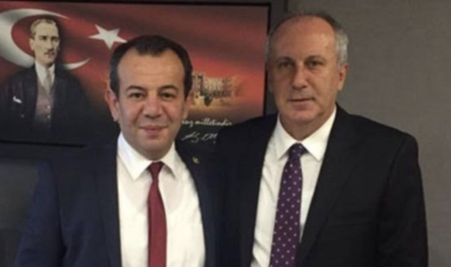 Muharrem İnce'den Tanju Özcan'a destek