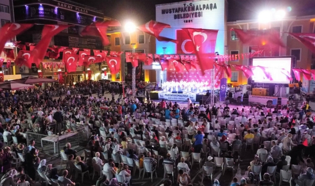 Mustafakemalpaşa’da 15 Temmuz şehitleri anıldı