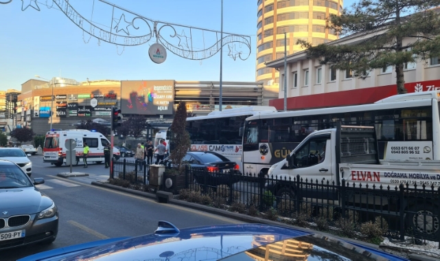 Nevşehir'de 2 halk otobüsü çarpıştı: 9 yaralı