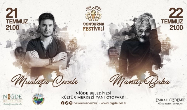 Niğde Belediyesi dağ, doğa ve dondurma festivali yapıyor
