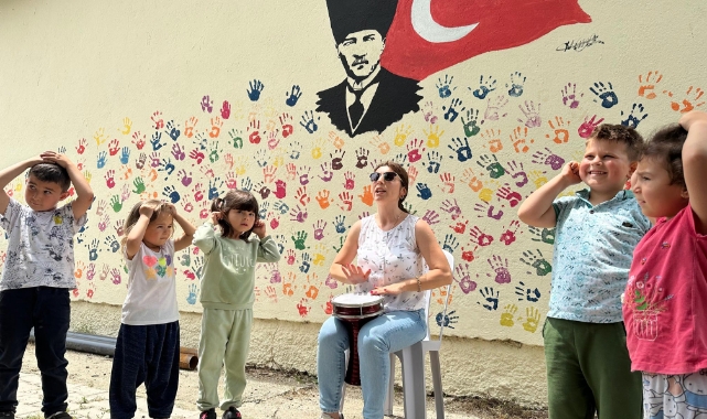 Nilüfer’in çocukları yaz atölyeleriyle şen şakrak