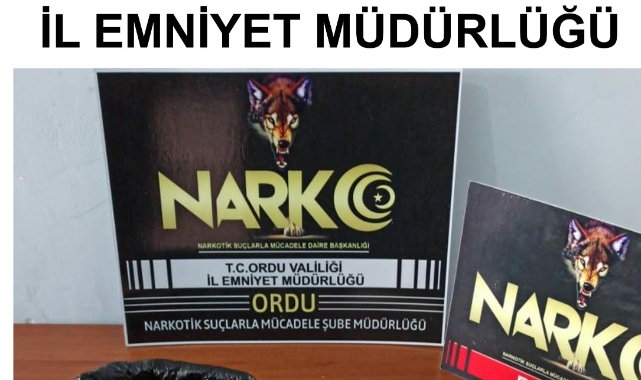 Ordu'da uyuşturucu ticaretine geçit yok